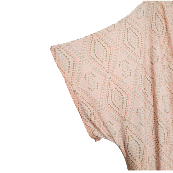 Ruby Rd Women's Maxi Dress Multi-color Embellished V-neckline Dolman Sleeves sz - Picture 5 of 9